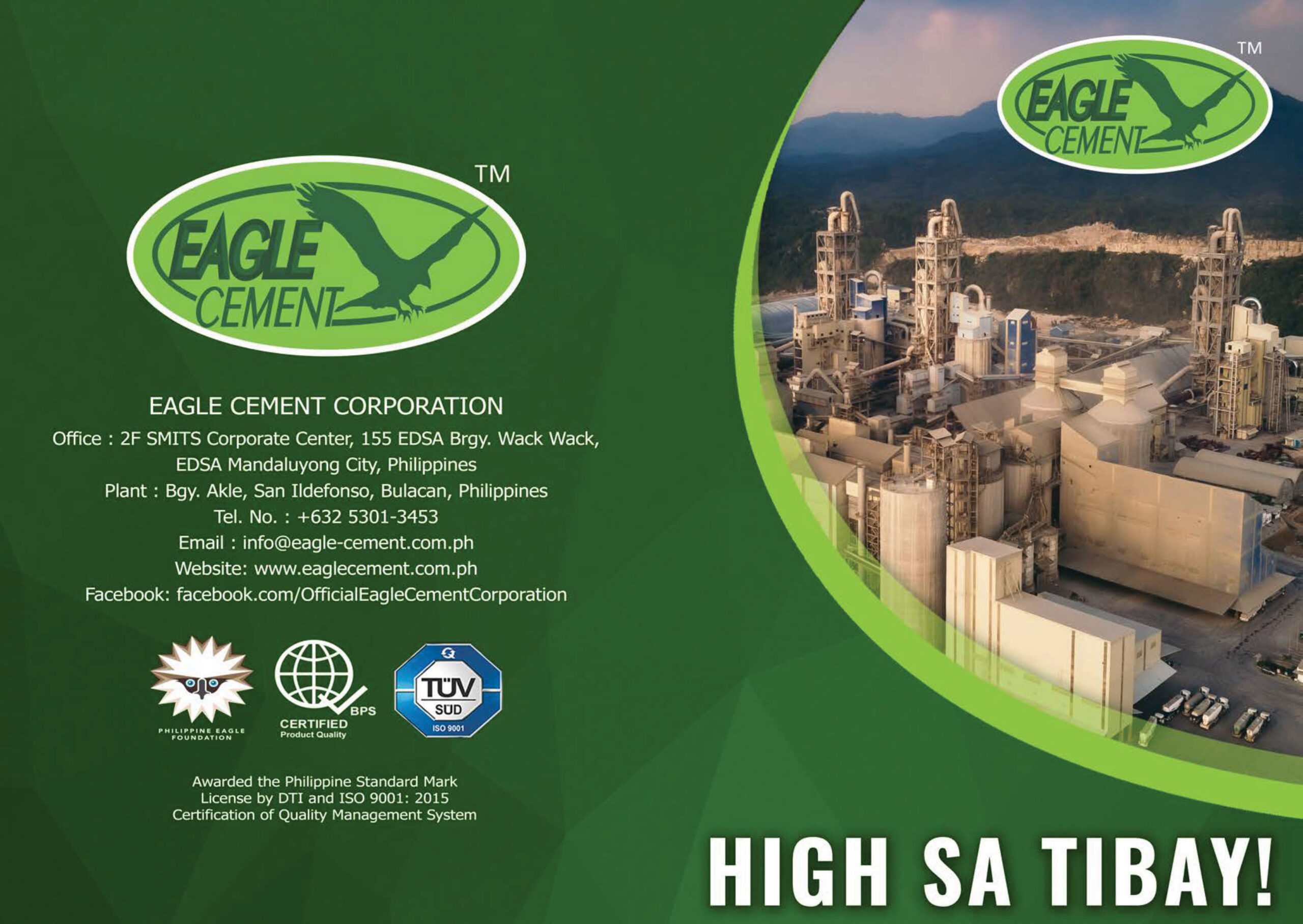Eagle Cement Product Brochure
